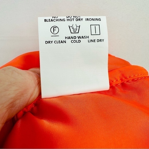 Mifland Quilted Shorts LE Bright Orange - Size XS - NWOT - Picture 8 of 12